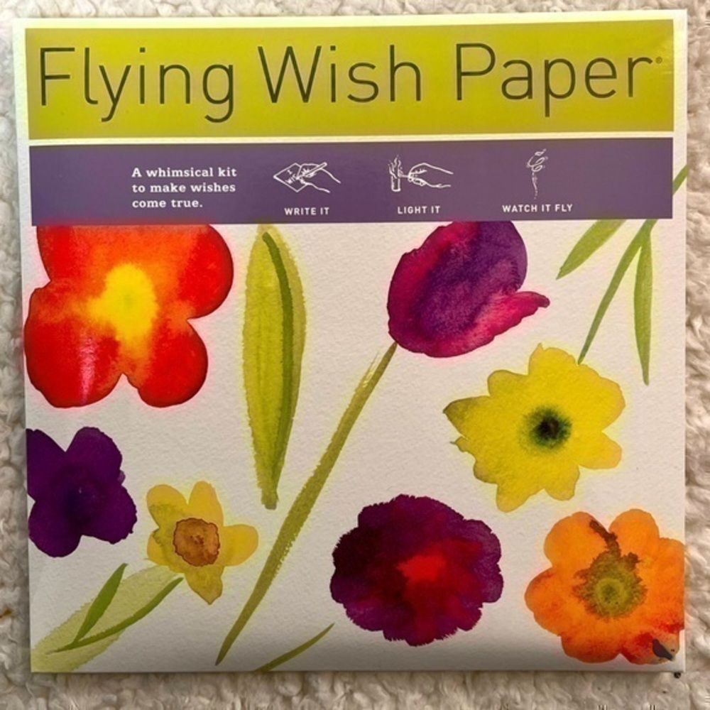Flying Wish Paper “May” Whimsical Wish Kit